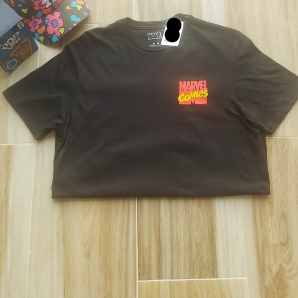 Vintage MARVEL POSTER T-Shirt Short Sleeve - Picture 4 of 7